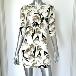 LA STORY Dress with tulips, Size S/M